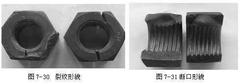 裂紋形貌，斷口形貌